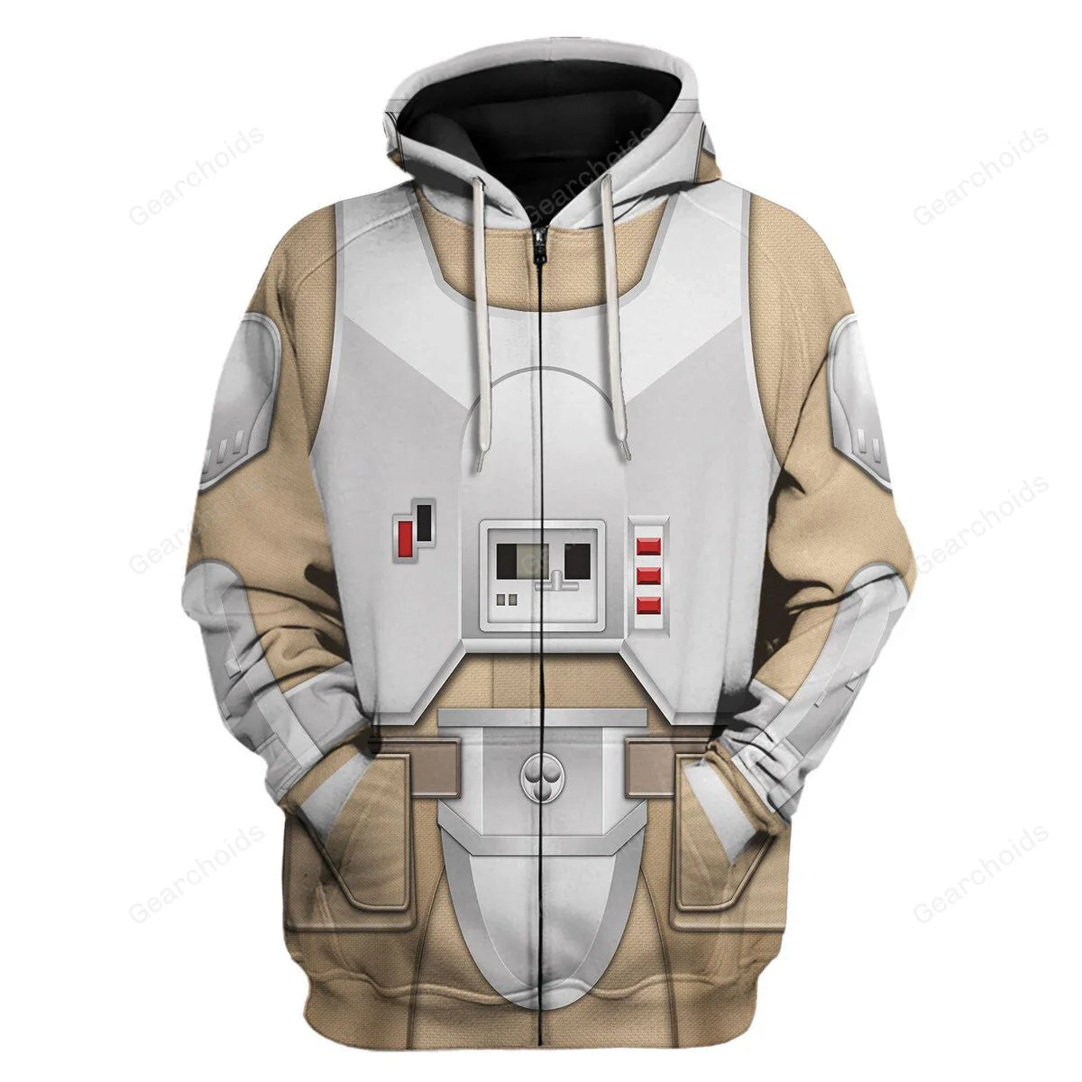 Stwa Snowtroopers V1 Costume Hoodie Sweatshirt Sweatpants CSSWR052 - Image 3