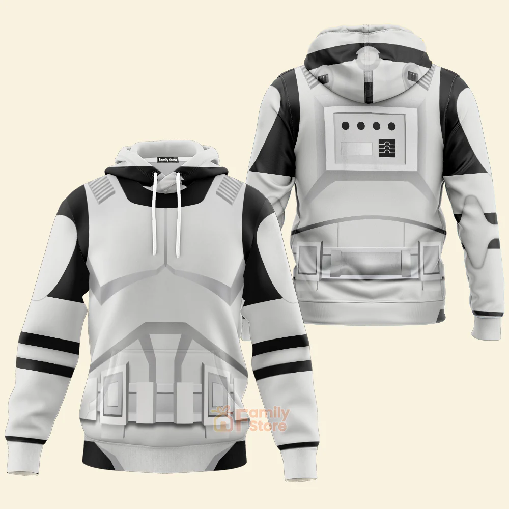 Stwa Stormtrooper Costume Hoodie Sweatshirt Sweatpants CSSWR022 - Image 3