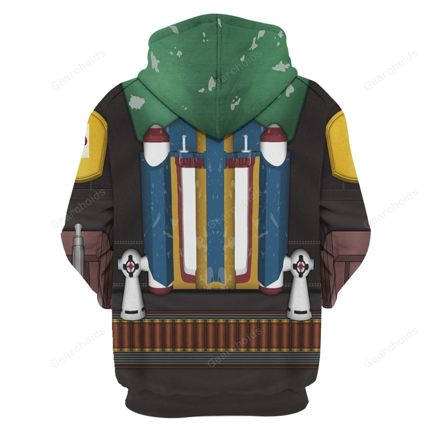 Stwa The Book Of Boba Fett Costume Hoodie Sweatshirt Sweatpants CSSWR042 - Image 6