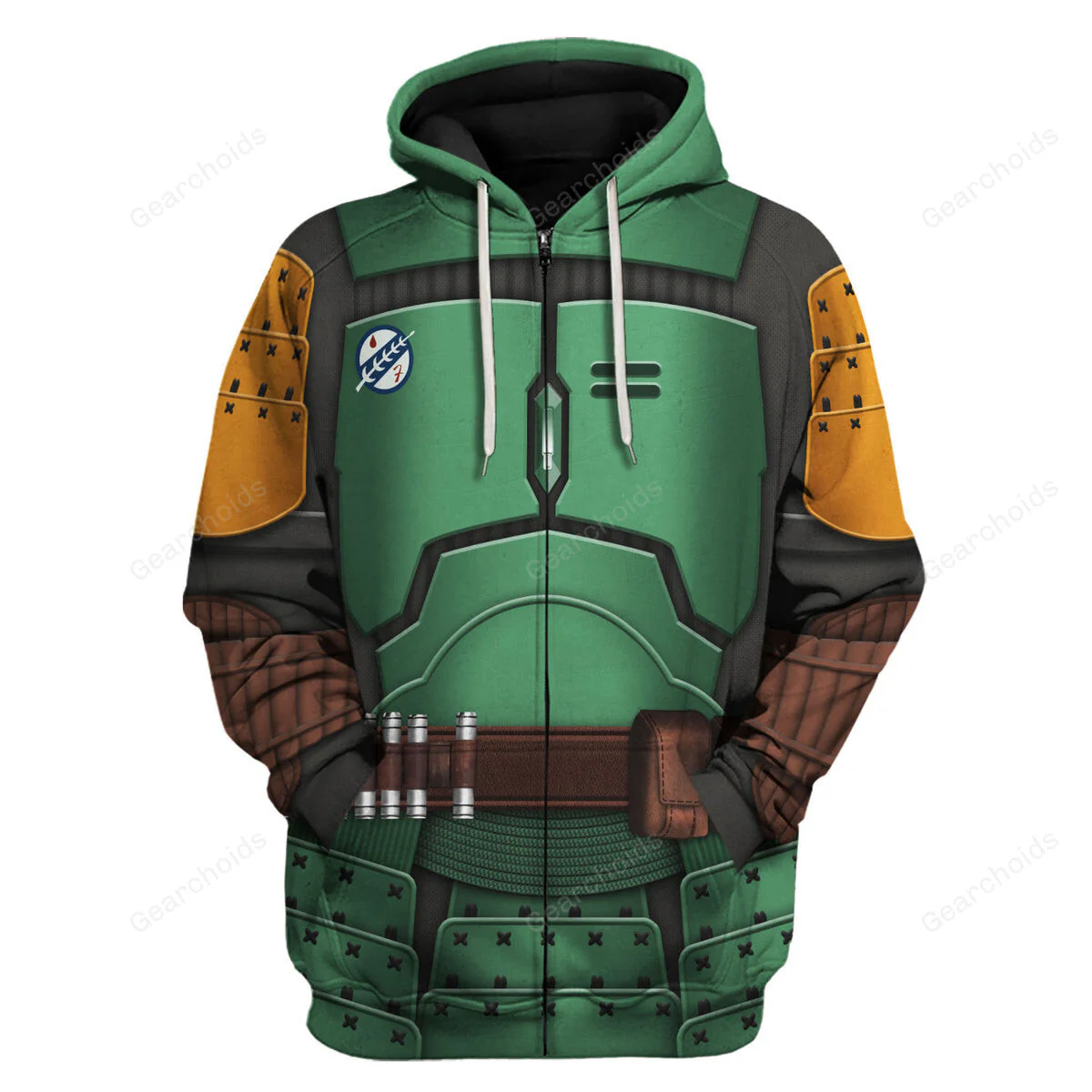 Stwa The Book Of Boba Fett Samurai Costume Hoodie Sweatshirt Sweatpants Tshirt Hawaiian shirt CSSWR055 - Image 3