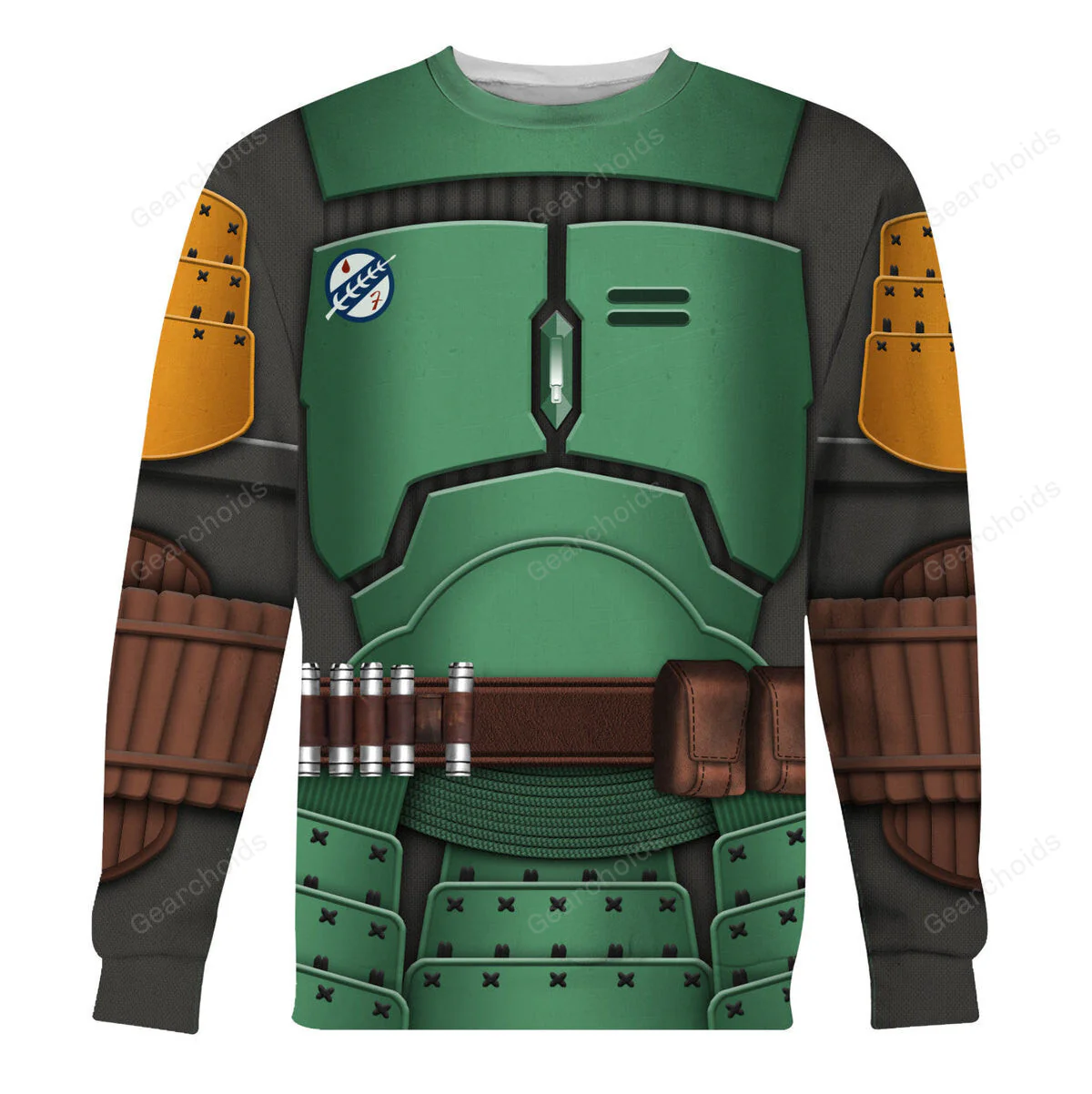 Stwa The Book Of Boba Fett Samurai Costume Hoodie Sweatshirt Sweatpants Tshirt Hawaiian shirt CSSWR055 - Image 4