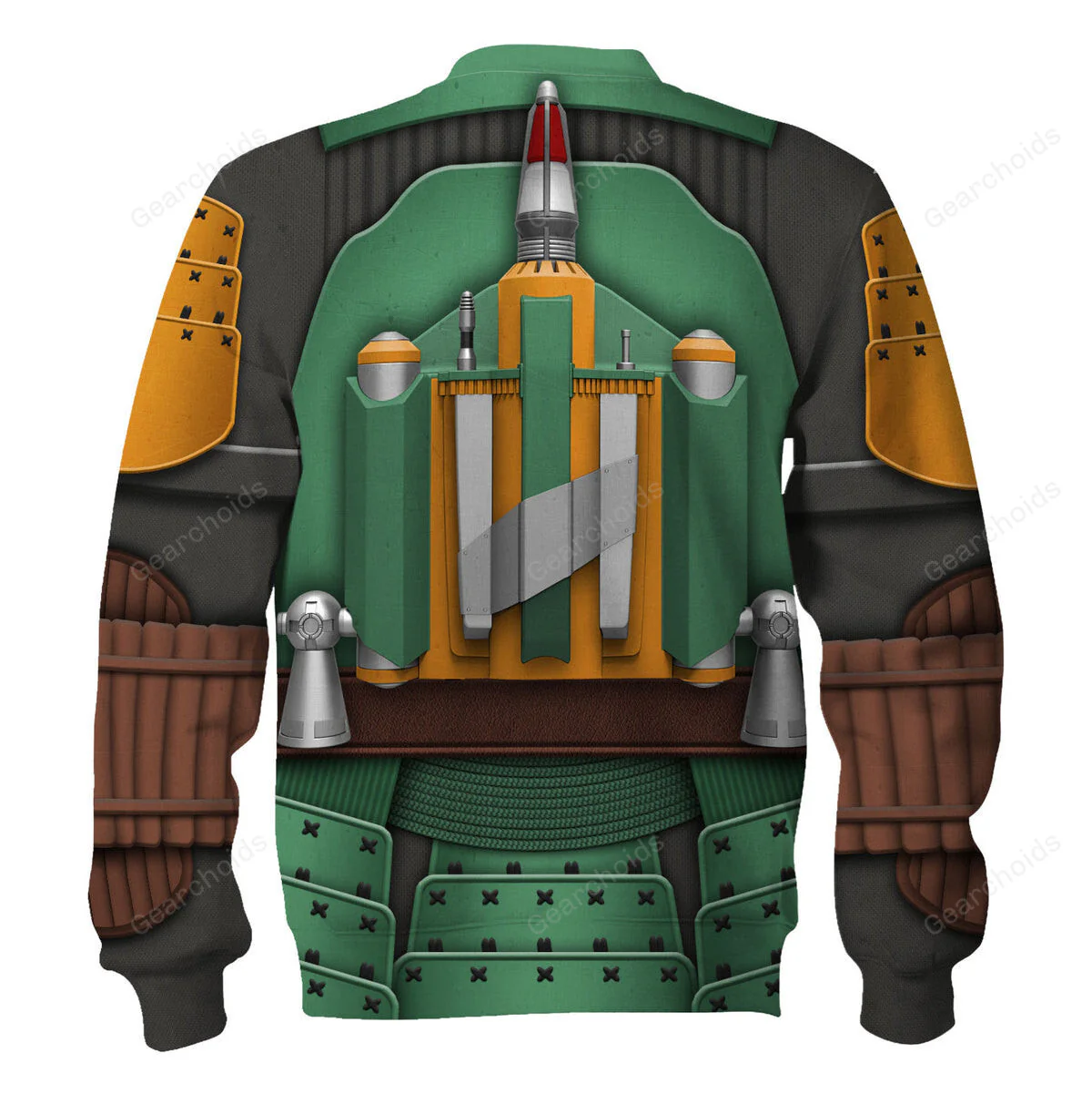 Stwa The Book Of Boba Fett Samurai Costume Hoodie Sweatshirt Sweatpants Tshirt Hawaiian shirt CSSWR055 - Image 7