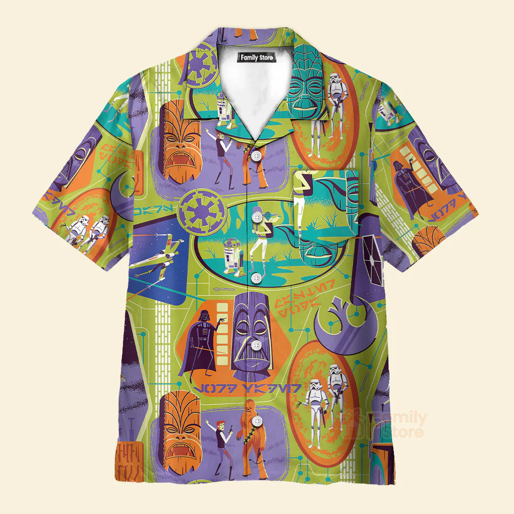 Stwa Tiki 02 Hawaiian Shirt - Image 2