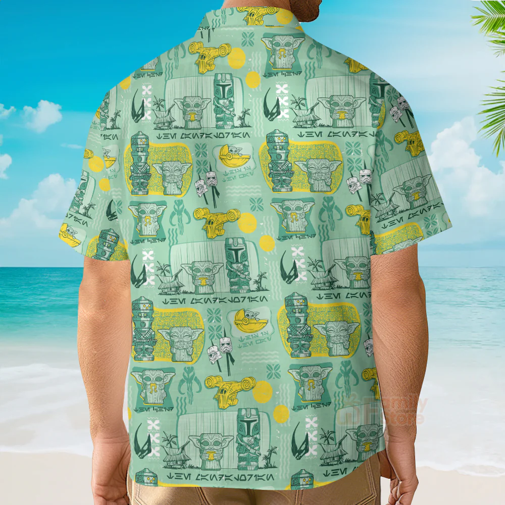 Stwa Tiki Tropical Hawaiian Shirt - Image 5