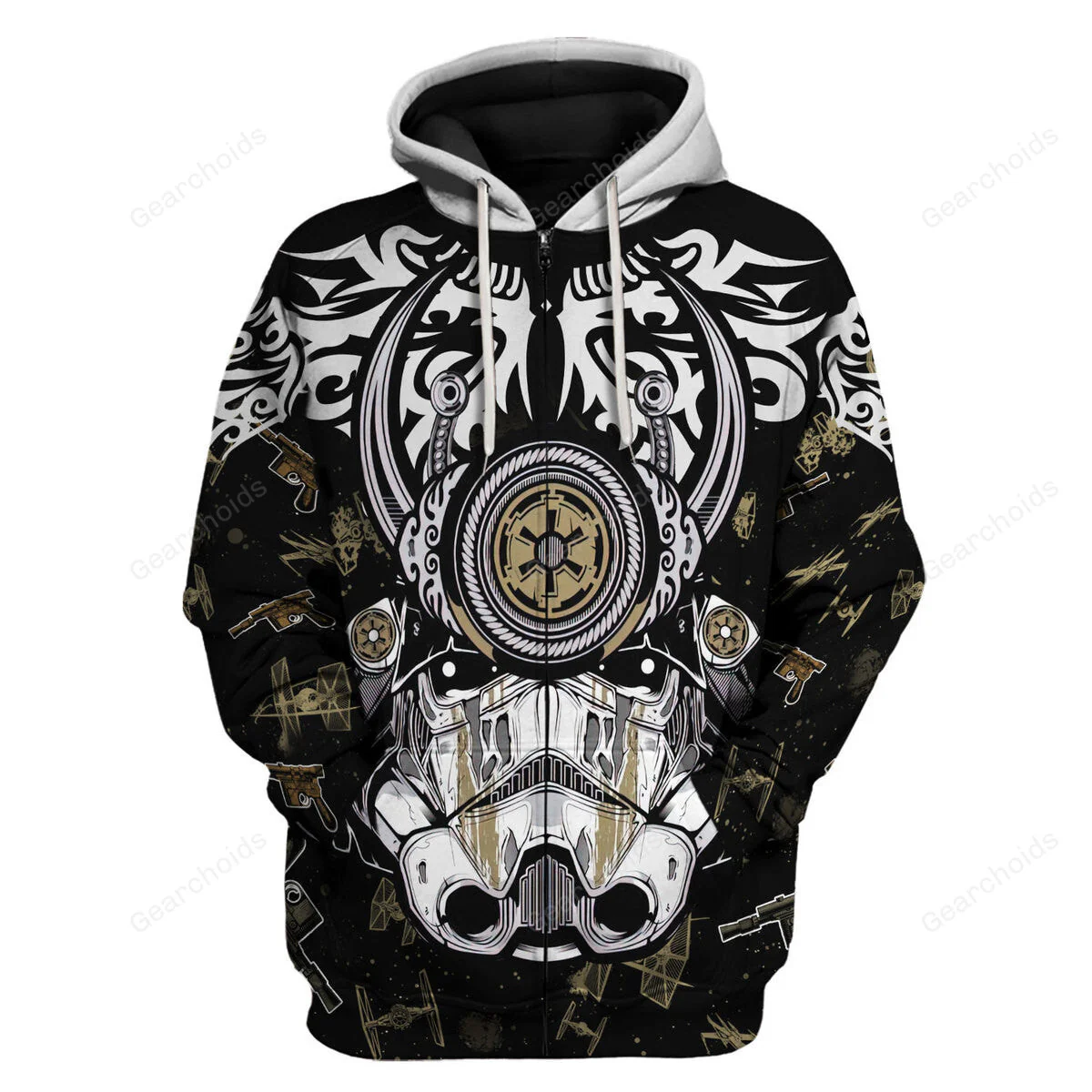 Stwa Trooper Samurai Costume Hoodie Sweatshirt Sweatpants CSSWR029 - Image 3