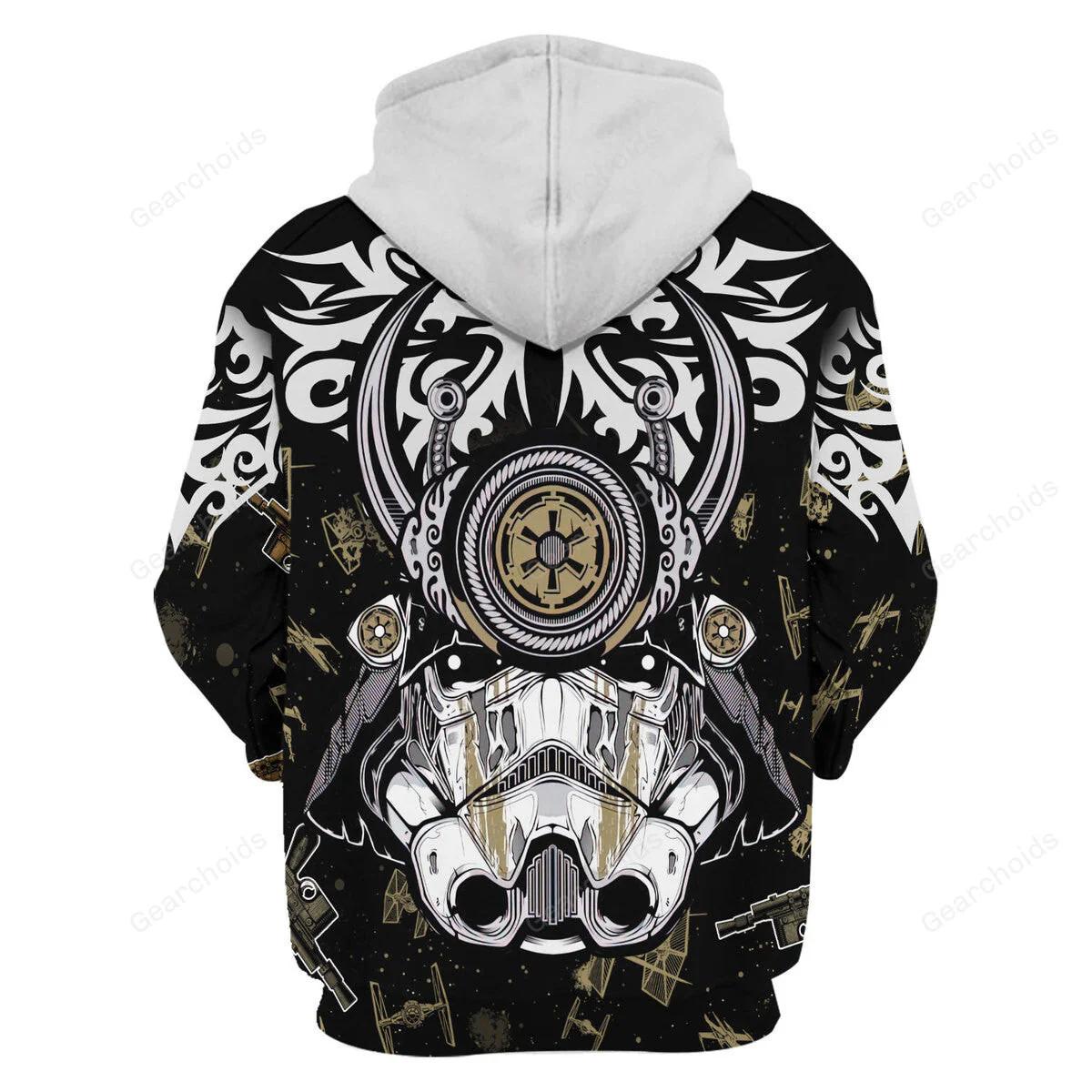 Stwa Trooper Samurai Costume Hoodie Sweatshirt Sweatpants CSSWR029 - Image 6