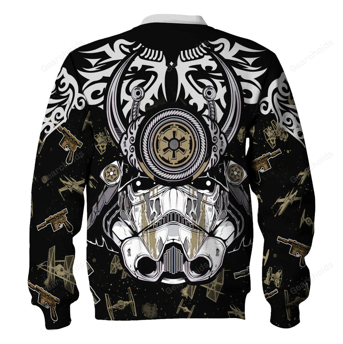 Stwa Trooper Samurai Costume Hoodie Sweatshirt Sweatpants CSSWR029 - Image 7