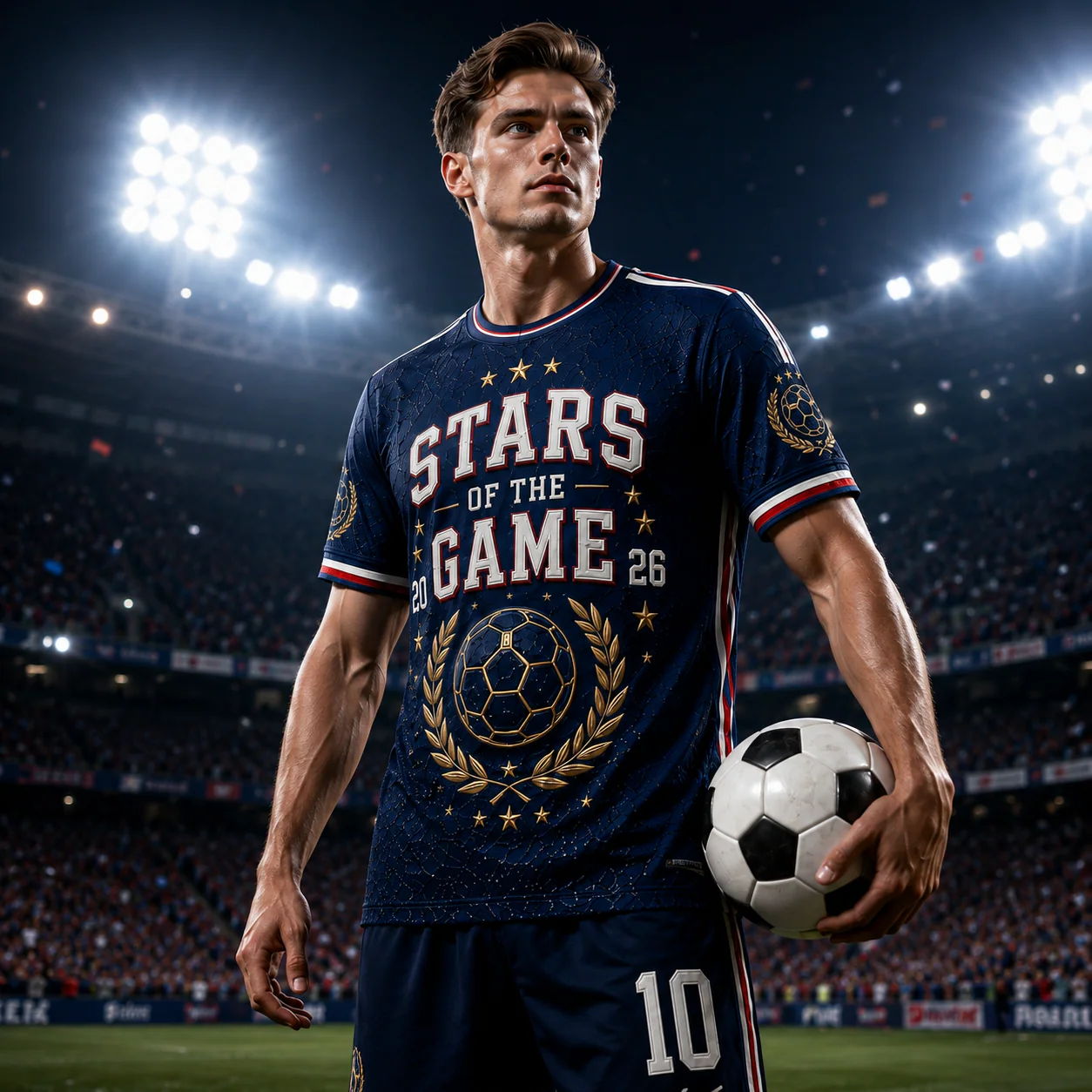Stars Of The Game Global Championship 2026 - Personalized Soccer Jersey - Gifts For Sports Lovers, Football Fans - Image 2