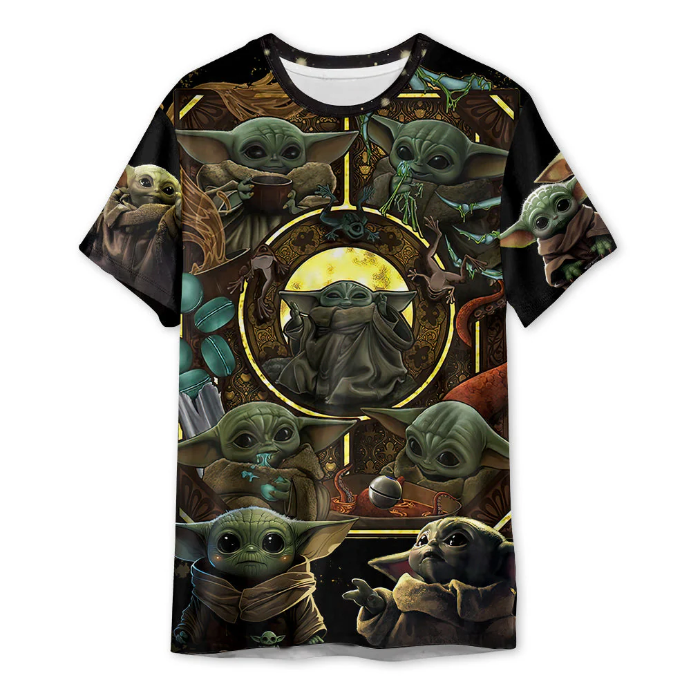 Starwars Baby Yoda In Your Area - 3D T-shirt