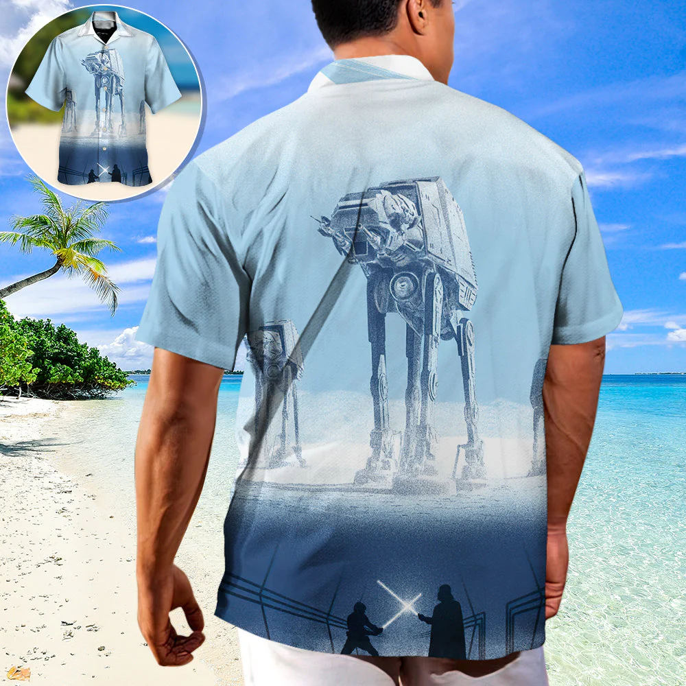 Starwars Darth Vader Han Solo - Hawaiian Shirt For Men, Women, Kids - Image 2
