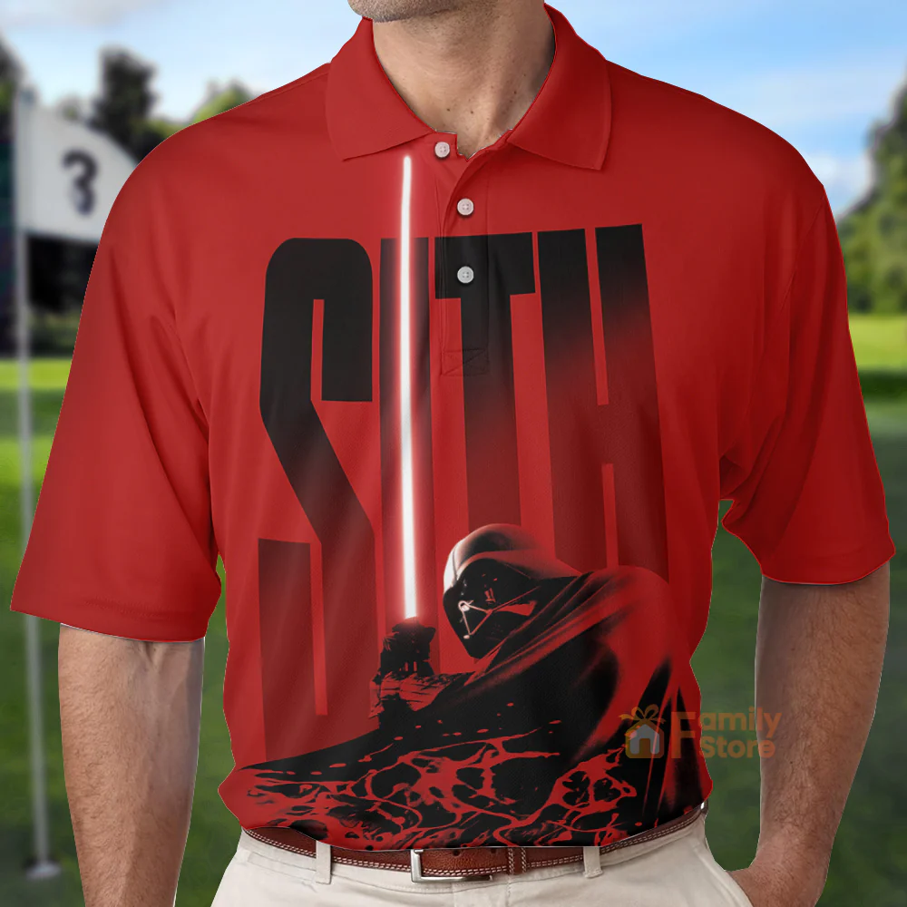 Starwars Darth Vader Sith - Polo Shirt - Image 3