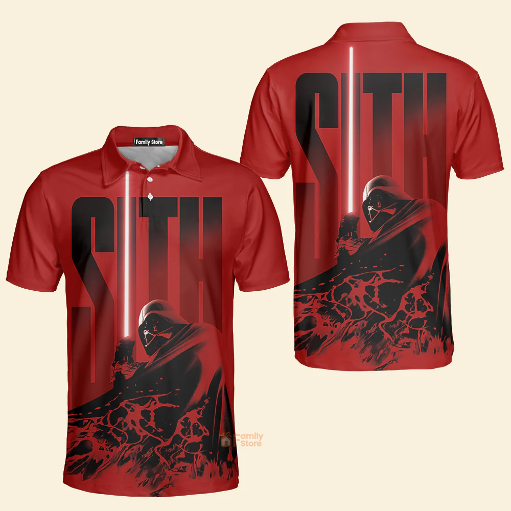 Starwars Darth Vader Sith - Polo Shirt - Image 4