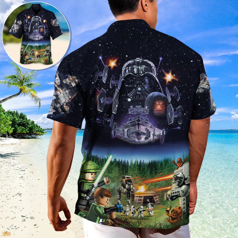 Starwars Lego It's a Trap! - Hawaiian Shirt - Image 2