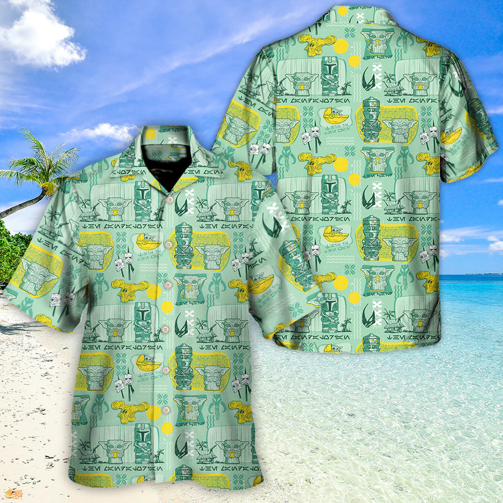 Starwars Tiki Tropical - Hawaiian Shirt For Men, Women, Kids - Image 2