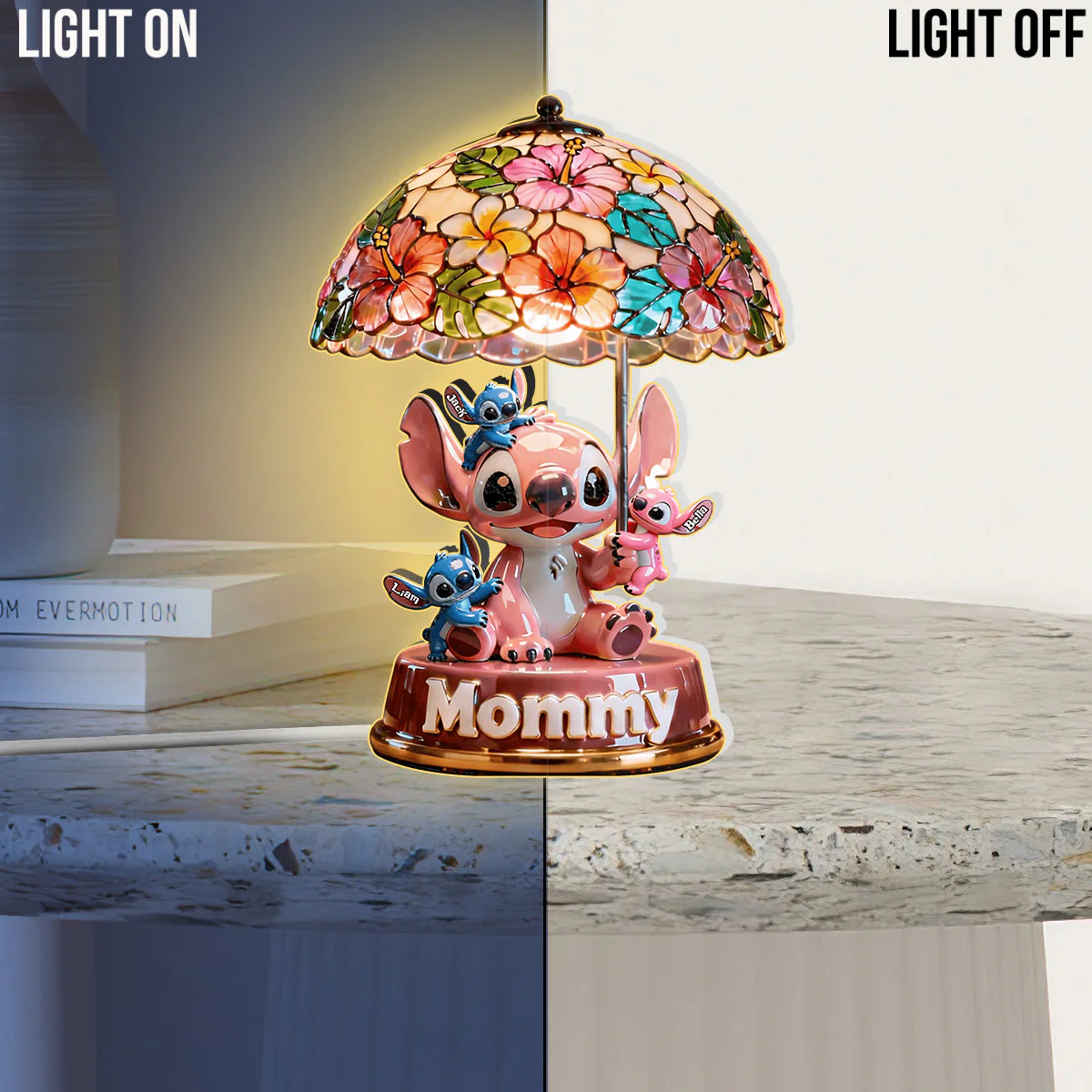 Sti Best Mom Ever - Personalized Custom Shape Acrylic Light Box - Gift For Movie Fans, Mother's Day HH01 - Image 3