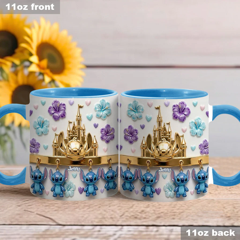 Sti Castle Ohana Means Family - Personalized Accent Mug - Gift For Movie Fans NL122 - Image 3