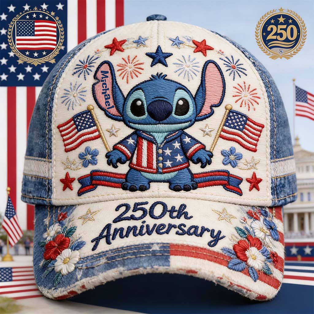 Sti Celebrate 250 Years Of America Freedom - Personalized Classic Cap - Gift For Patriots