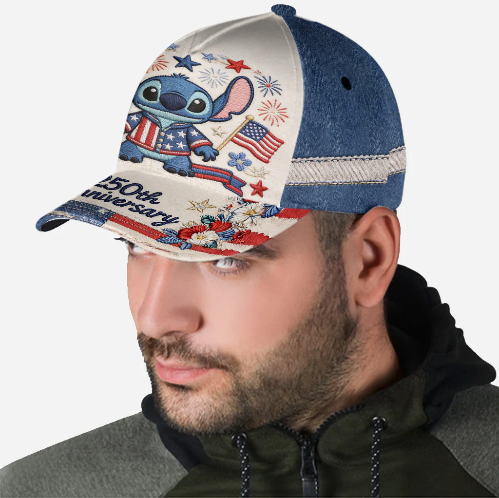 Sti Celebrate 250 Years Of America Freedom - Personalized Classic Cap - Gift For Patriots - Image 6