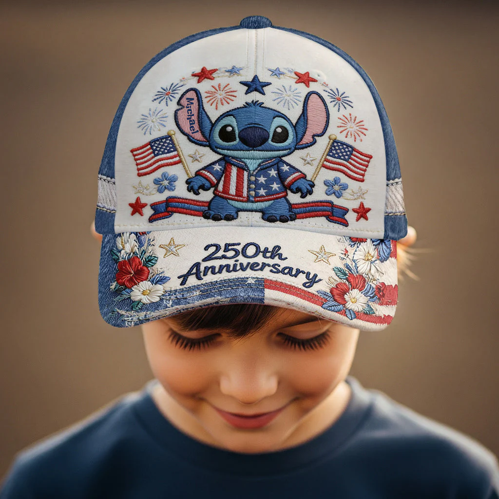Sti Celebrate 250 Years Of America Freedom - Personalized Classic Cap - Gift For Patriots - Image 7