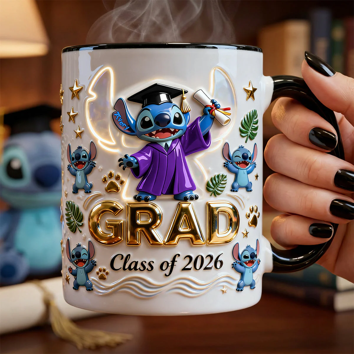 Sti Celebrate Graduation - Personalized Color Chaging Mug - Gift For Movie Fans, Graduates - Image 3