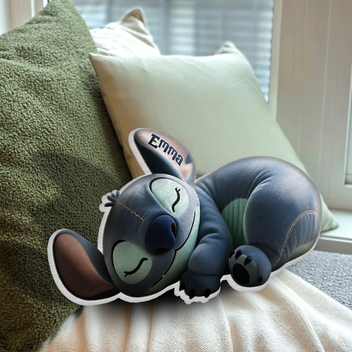 Sti Cute Just Sleeping - Personalized Custom Shape Pillow - Christmas Gift For Movie Fans NL122 - Image 5