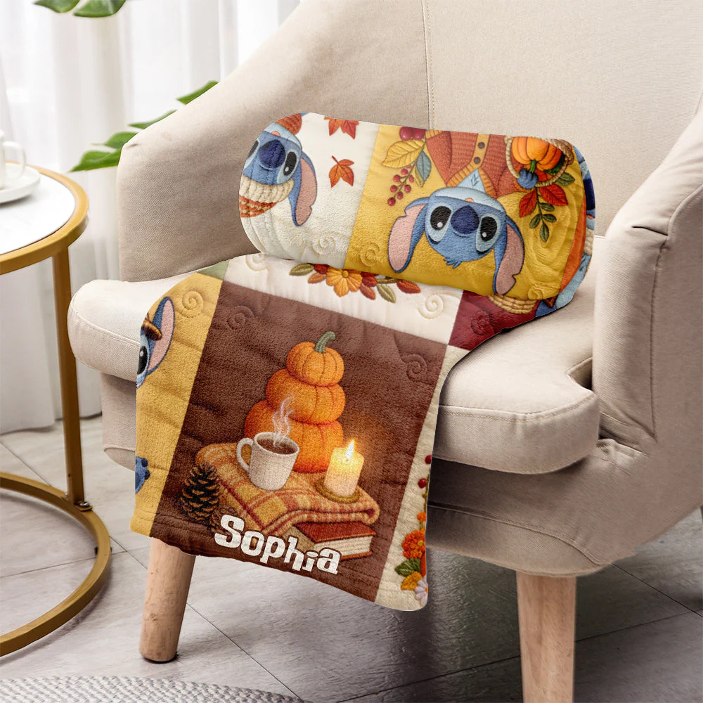 Sti It's The Most Wonderful Time Of The Year - Personalized Blanket - Gift For Kids And Family - Image 3