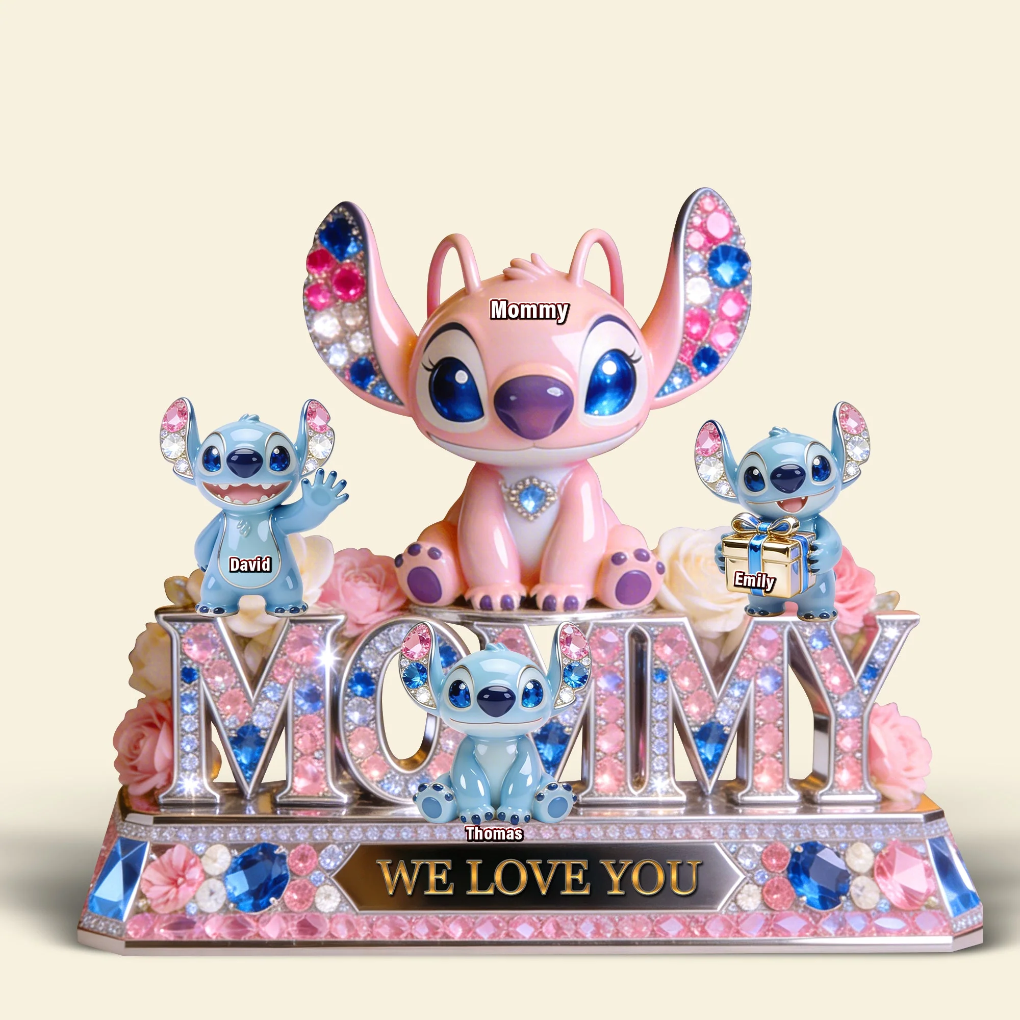 Sti Mom We Love You - Personalized Acrylic Plaque - Gift For Her, Movie Fans - Image 4