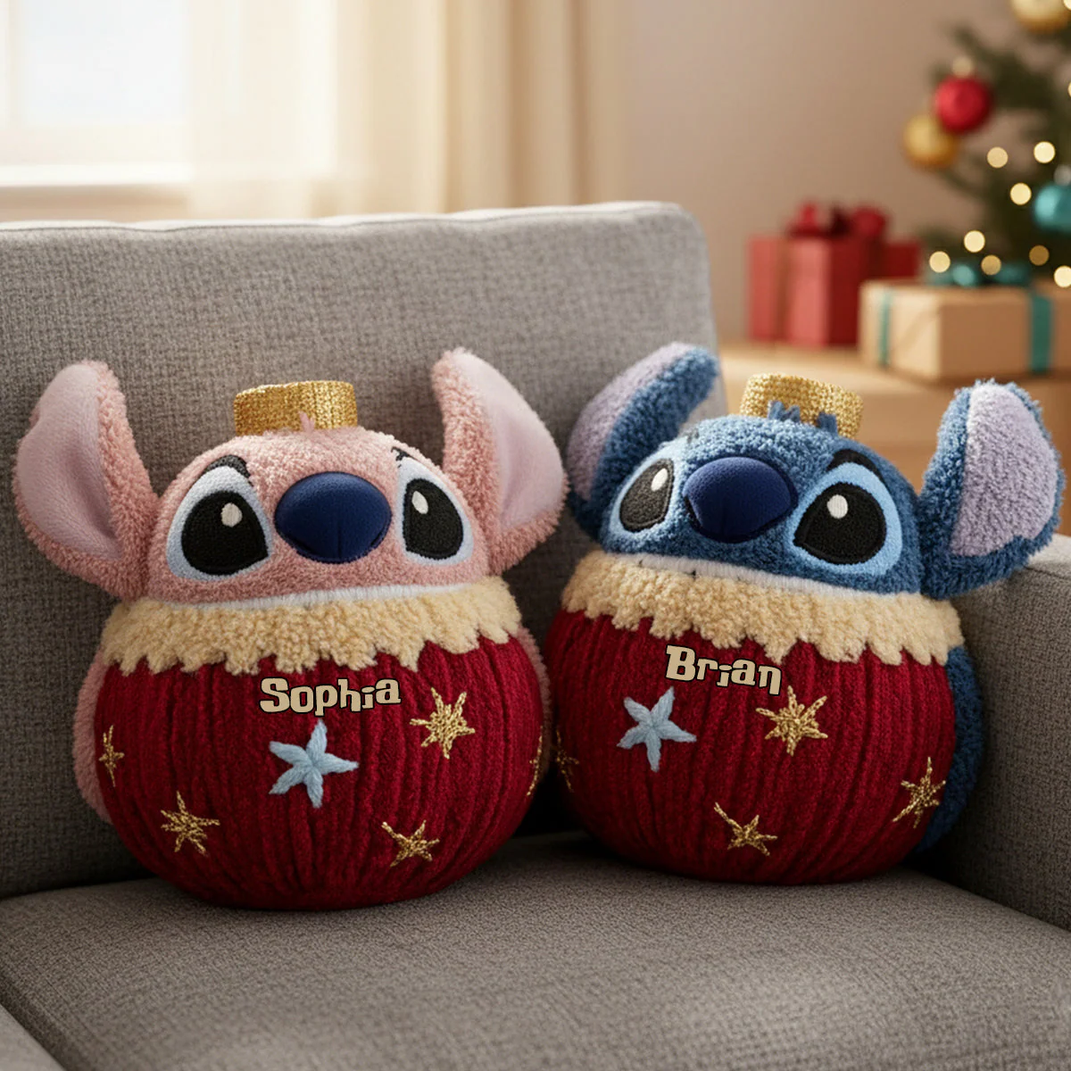 Sti Ohana Means Family - Personalized Custom Shape Pillow - Christmas Gift For Family, Couples, Movie Fans NL122