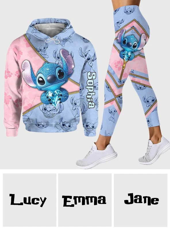 Sti Ohana Means Family - Personalized Hoodie And Leggings NL122 - Image 10
