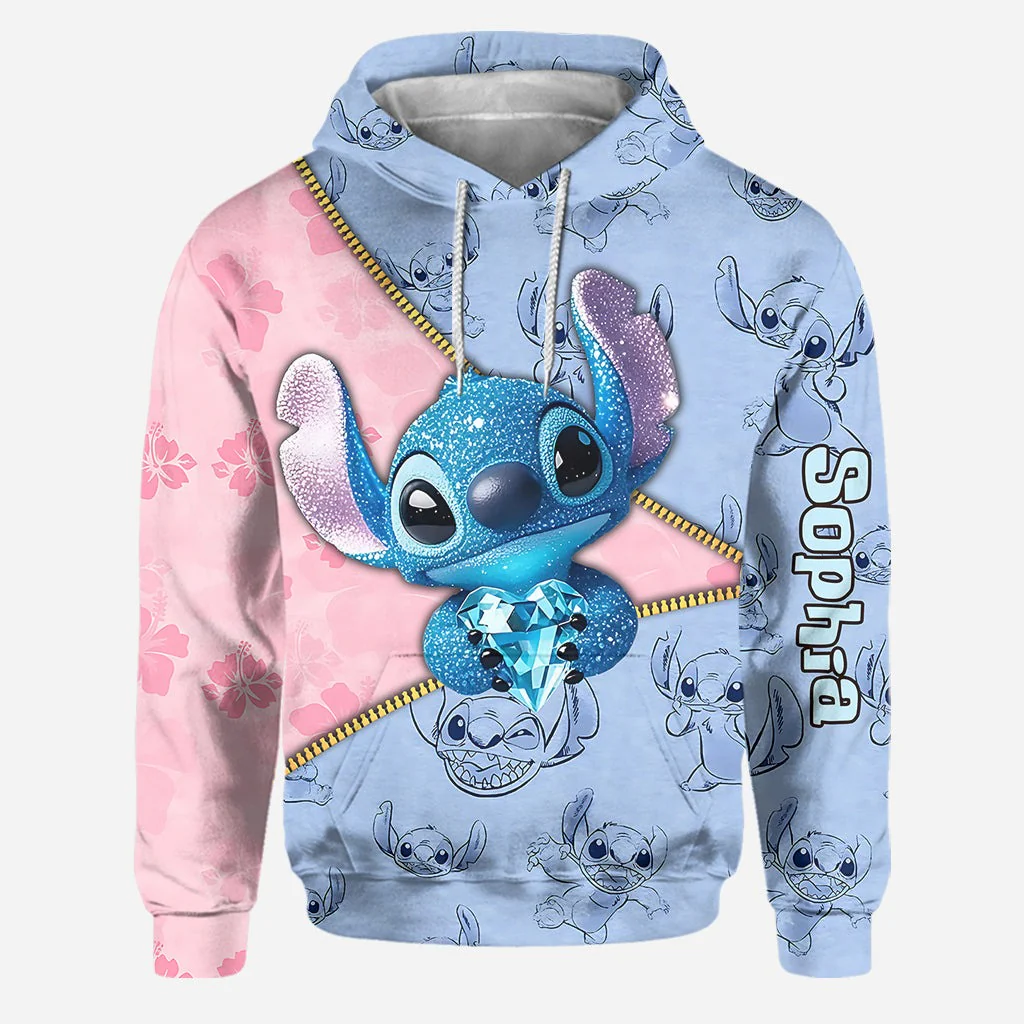 Sti Ohana Means Family - Personalized Hoodie And Leggings NL122 - Image 3