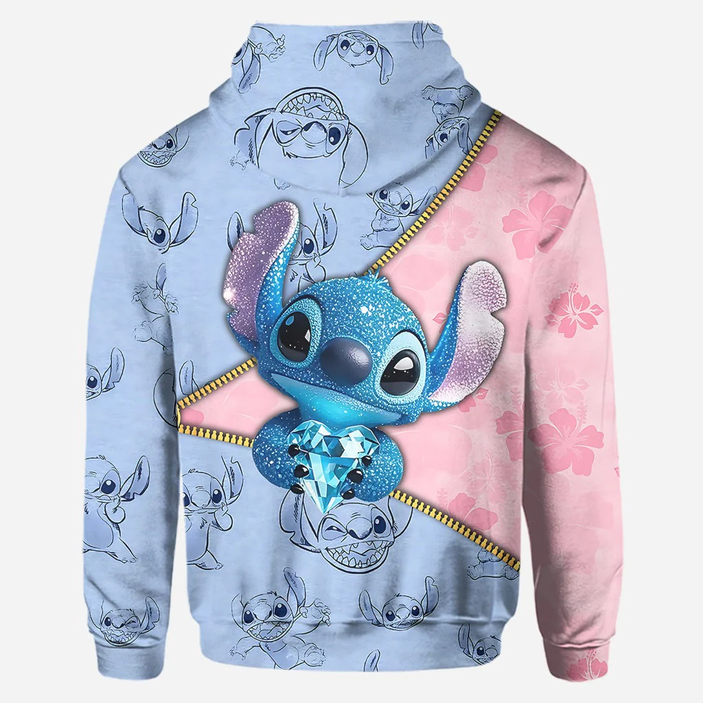 Sti Ohana Means Family - Personalized Hoodie And Leggings NL122 - Image 4