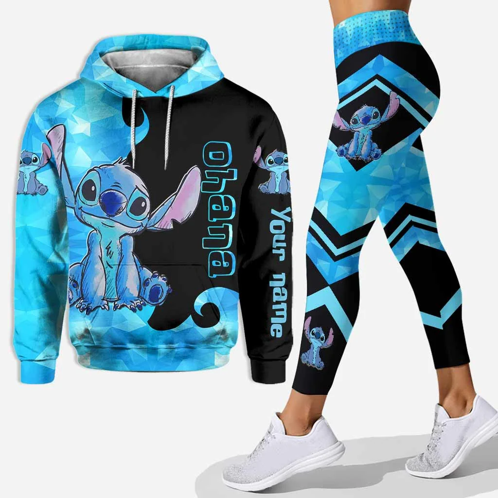 Sti Ohana Means Family - Personalized Hoodie And Leggings NL122