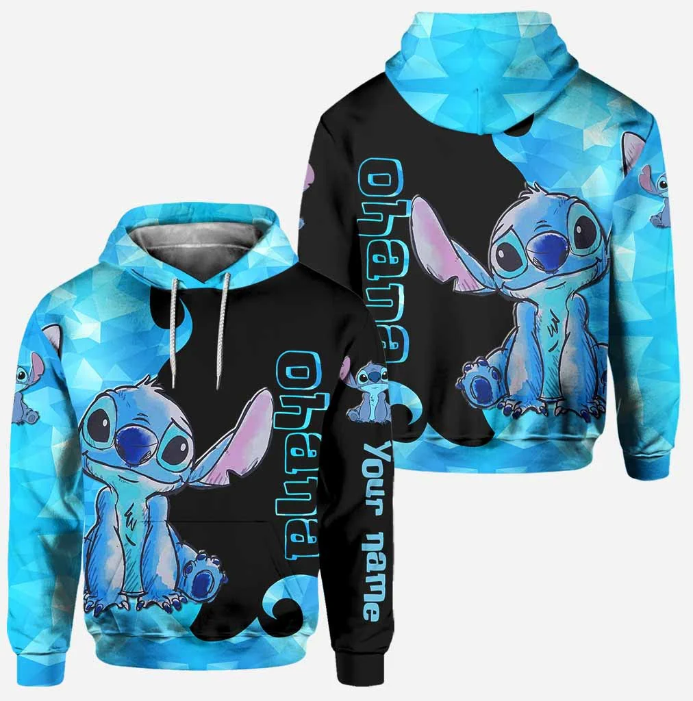 Sti Ohana Means Family - Personalized Hoodie And Leggings NL122 - Image 2