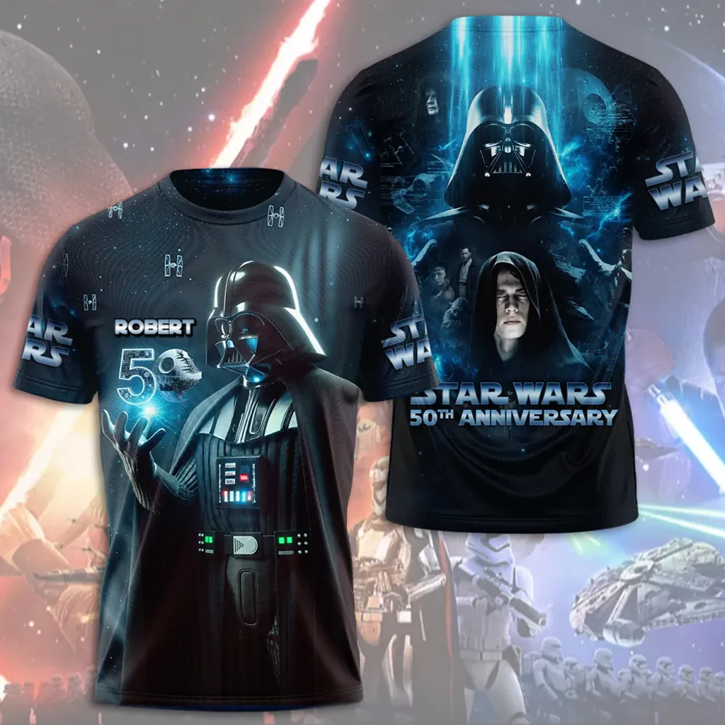 Stwa 50 Years Anniversary - Personalized All Over Shirt - Gift For Movie Fans HH01