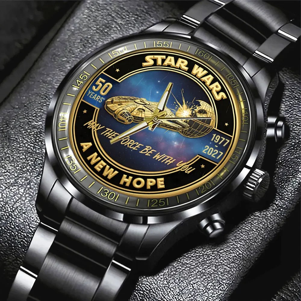Stwa 50th Anniversary A New Hope - Personalized Hand Watch - Gift For Movie Fans HH01 - Image 2