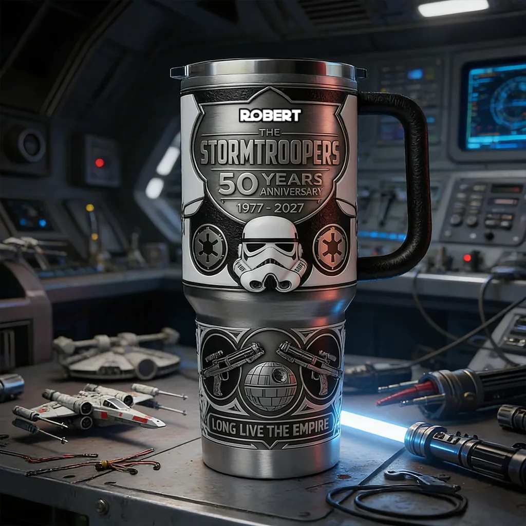 Stwa 50th Anniversary Long Live The Empire - Personalized Tumbler - Gift For Movie Fans HH01
