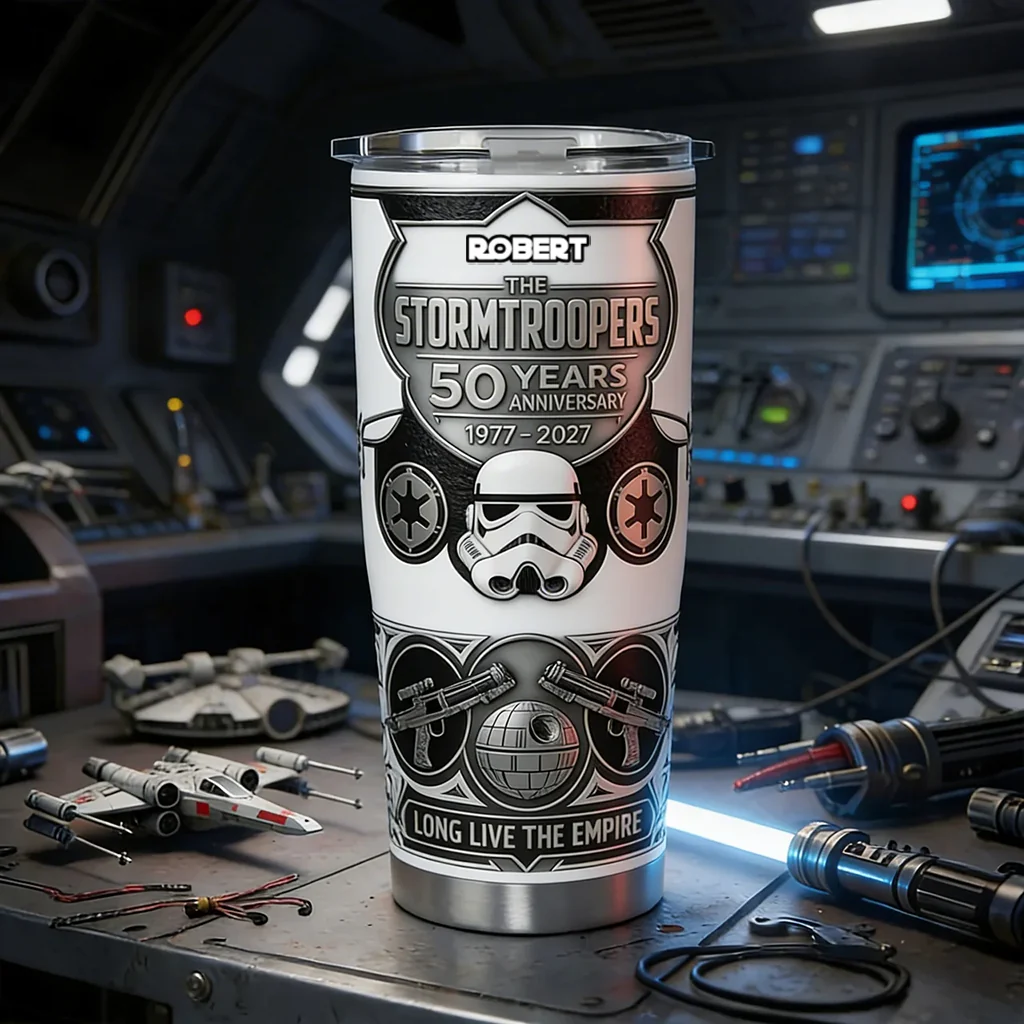 Stwa 50th Anniversary Long Live The Empire - Personalized Tumbler - Gift For Movie Fans HH01 - Image 2