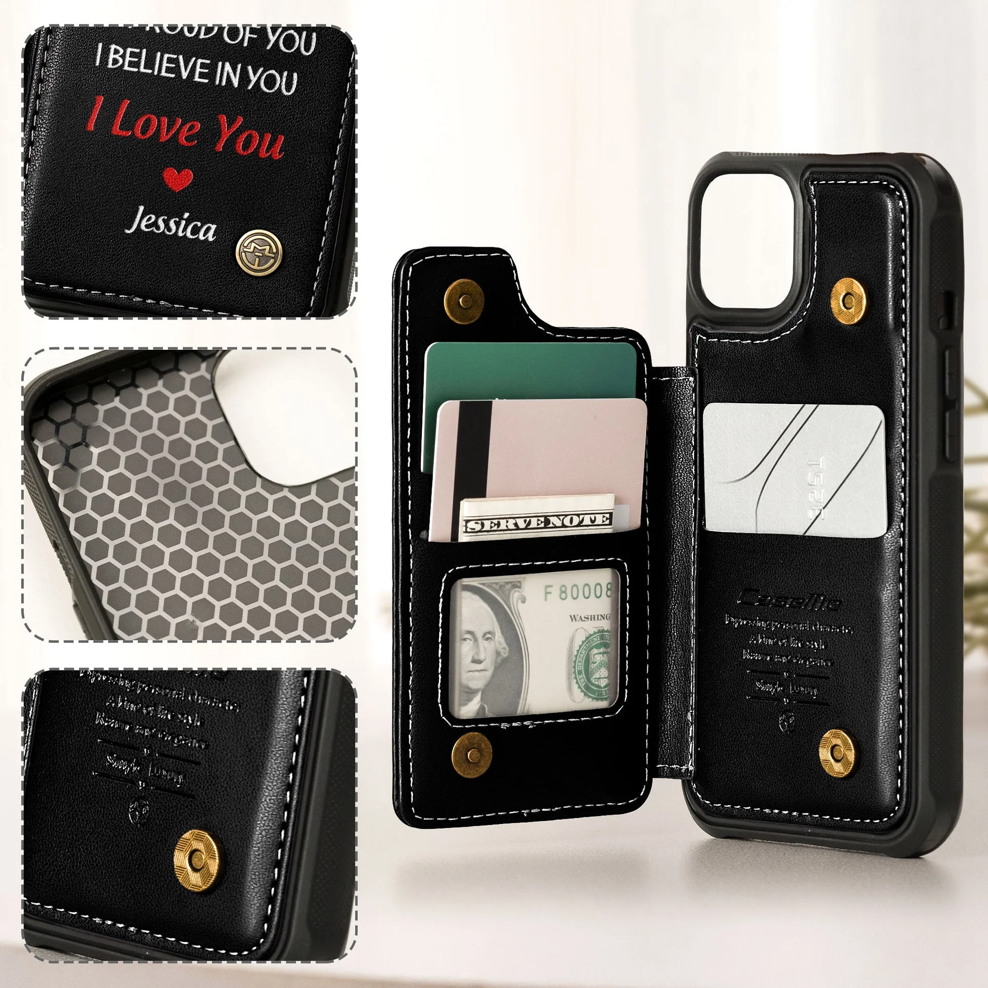 Stwa 50th Anniversary May The Force Be With You - Personalized Wallet Phone Case - Gift For Fan Movies HH01 - Image 8