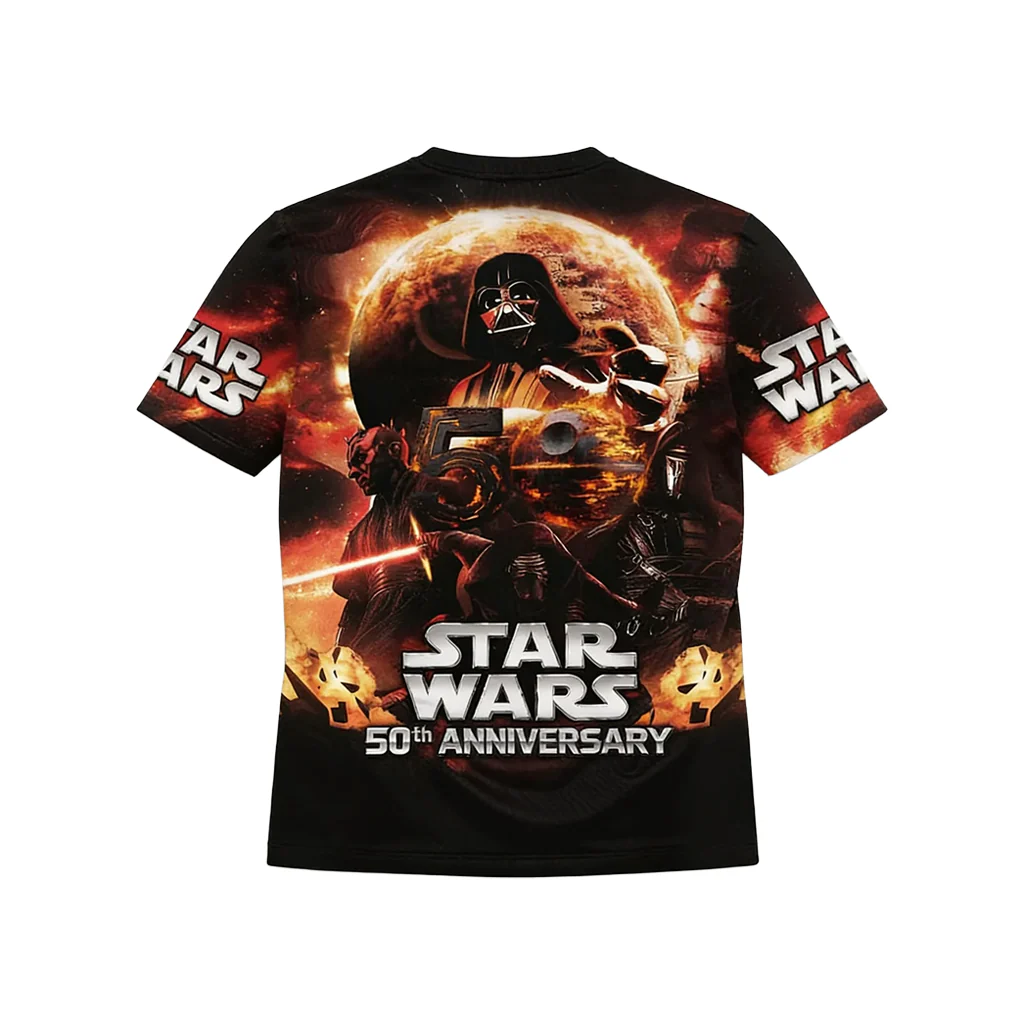 Stwa 50th Anniversary - Personalized All Over Shirt - Gift For Movie Fans HH01 - Image 3