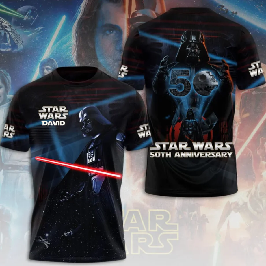 Stwa 50th Anniversary - Personalized All Over Shirt - Gift For Movie Fans