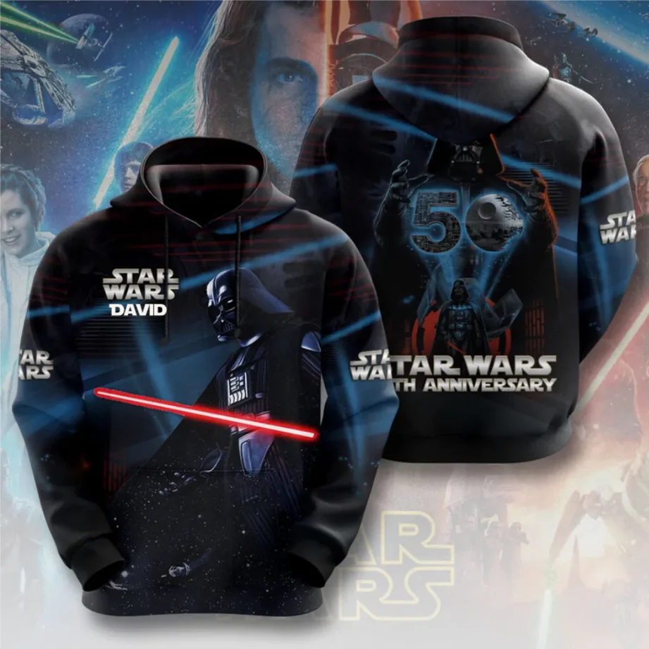 Stwa 50th Anniversary - Personalized All Over Shirt - Gift For Movie Fans - Image 2