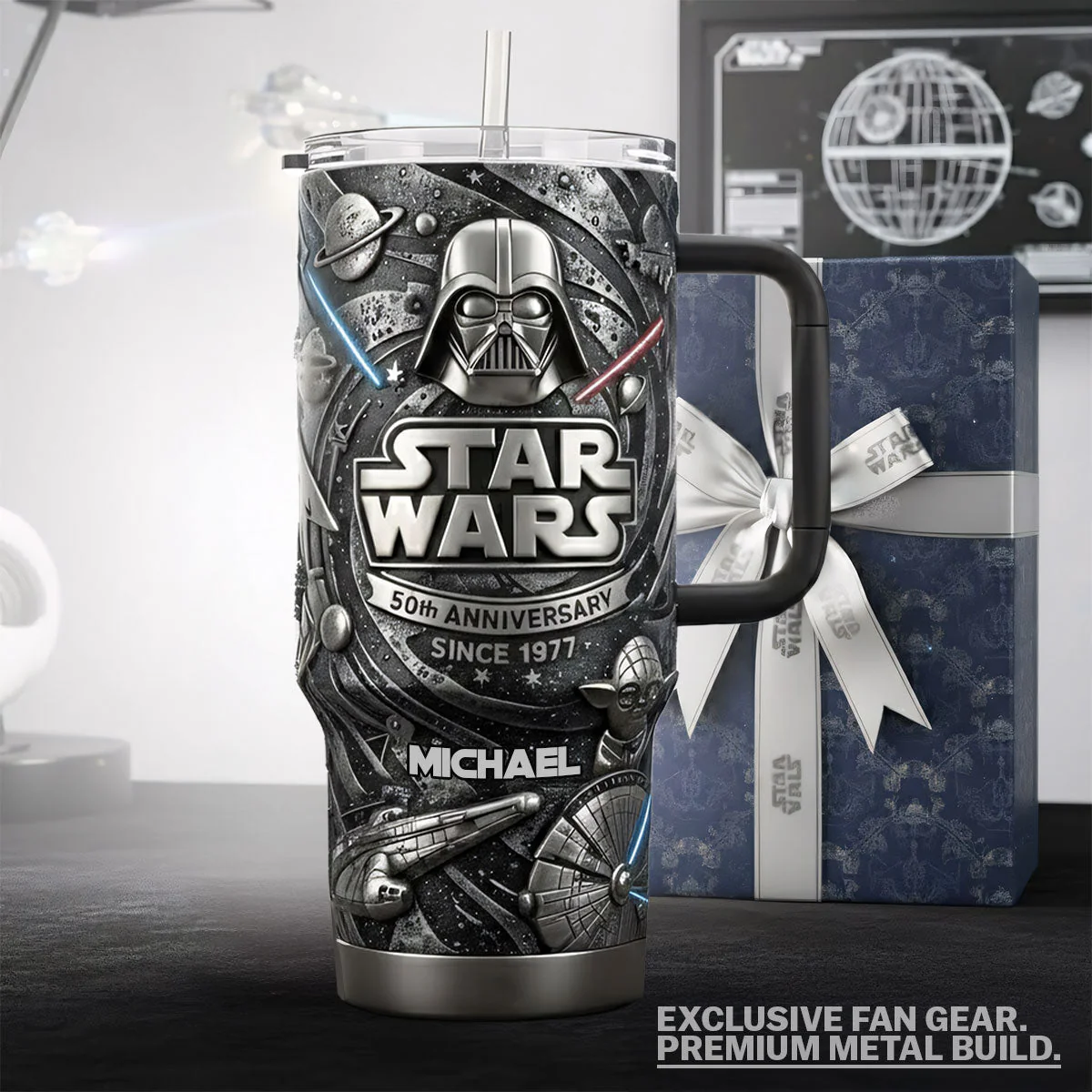 Stwa 50th Anniversary - Personalized Tumbler - Gift For Fan Movies HH01 - Image 2