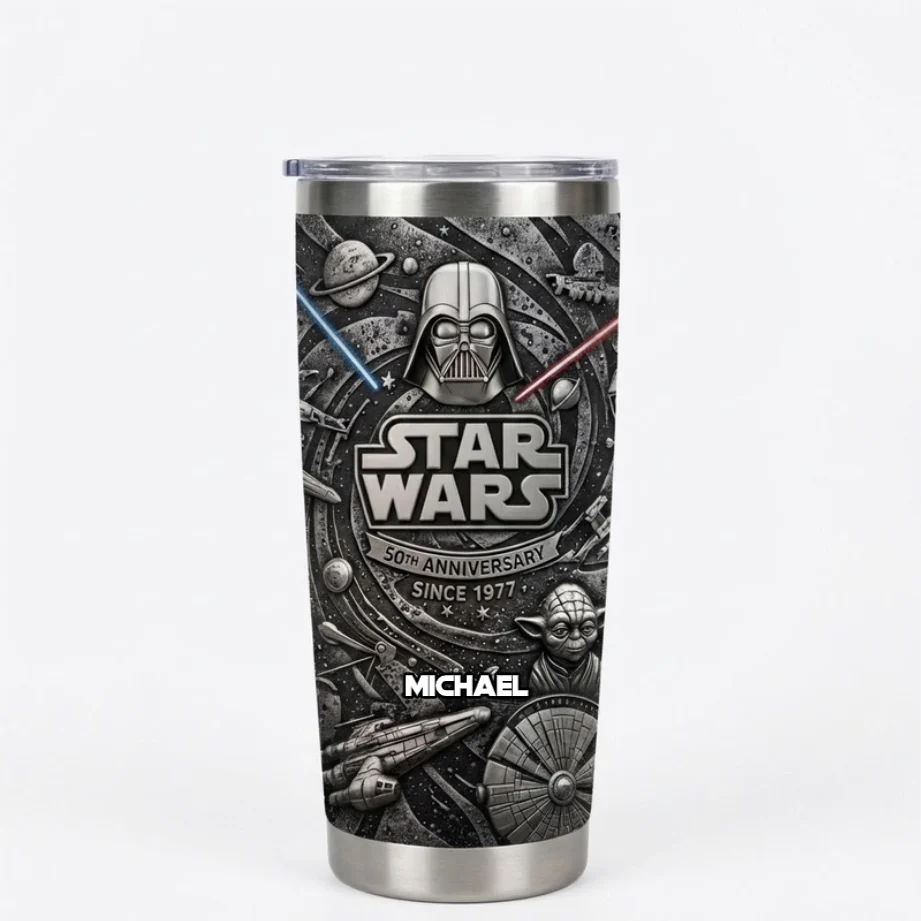 Stwa 50th Anniversary - Personalized Tumbler - Gift For Fan Movies HH01 - Image 5