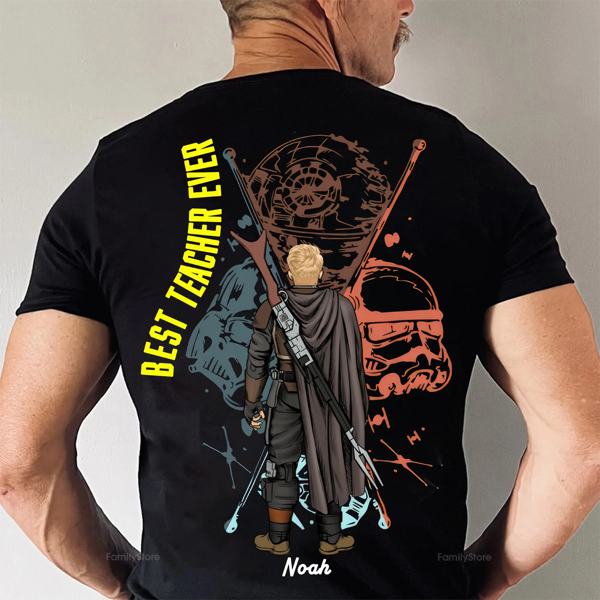 Stwa Best Teacher Ever Two Side - Personalized Shirt | CL08 TD118 - Image 6