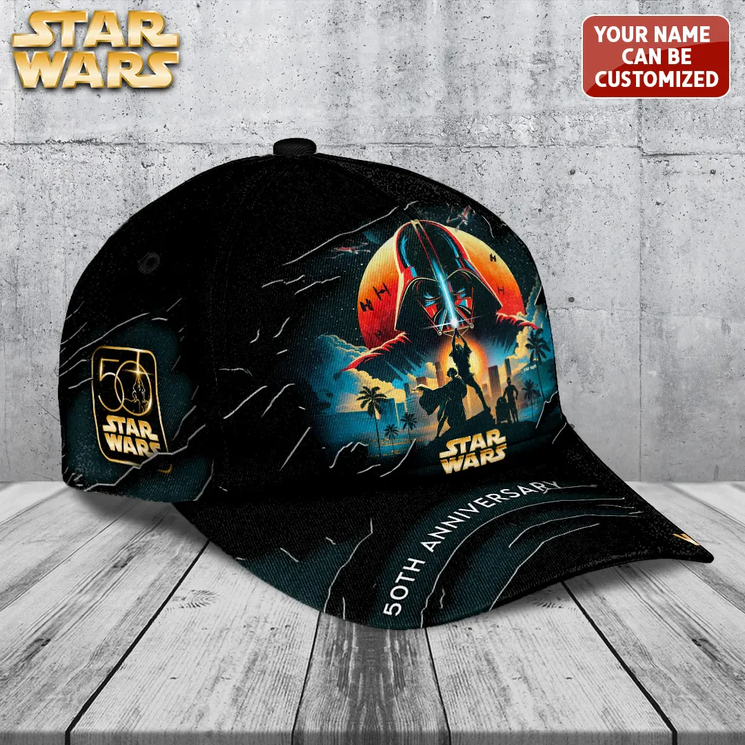 Stwa Celebrate 50th Anniversary - Personalized Classic Cap - Gift For Movies Fan - Image 2