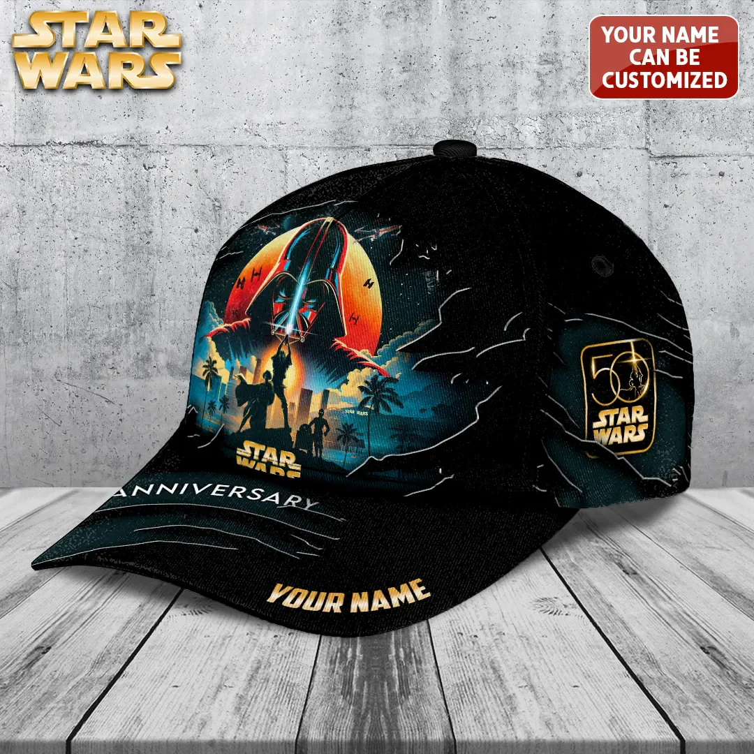 Stwa Celebrate 50th Anniversary - Personalized Classic Cap - Gift For Movies Fan - Image 3