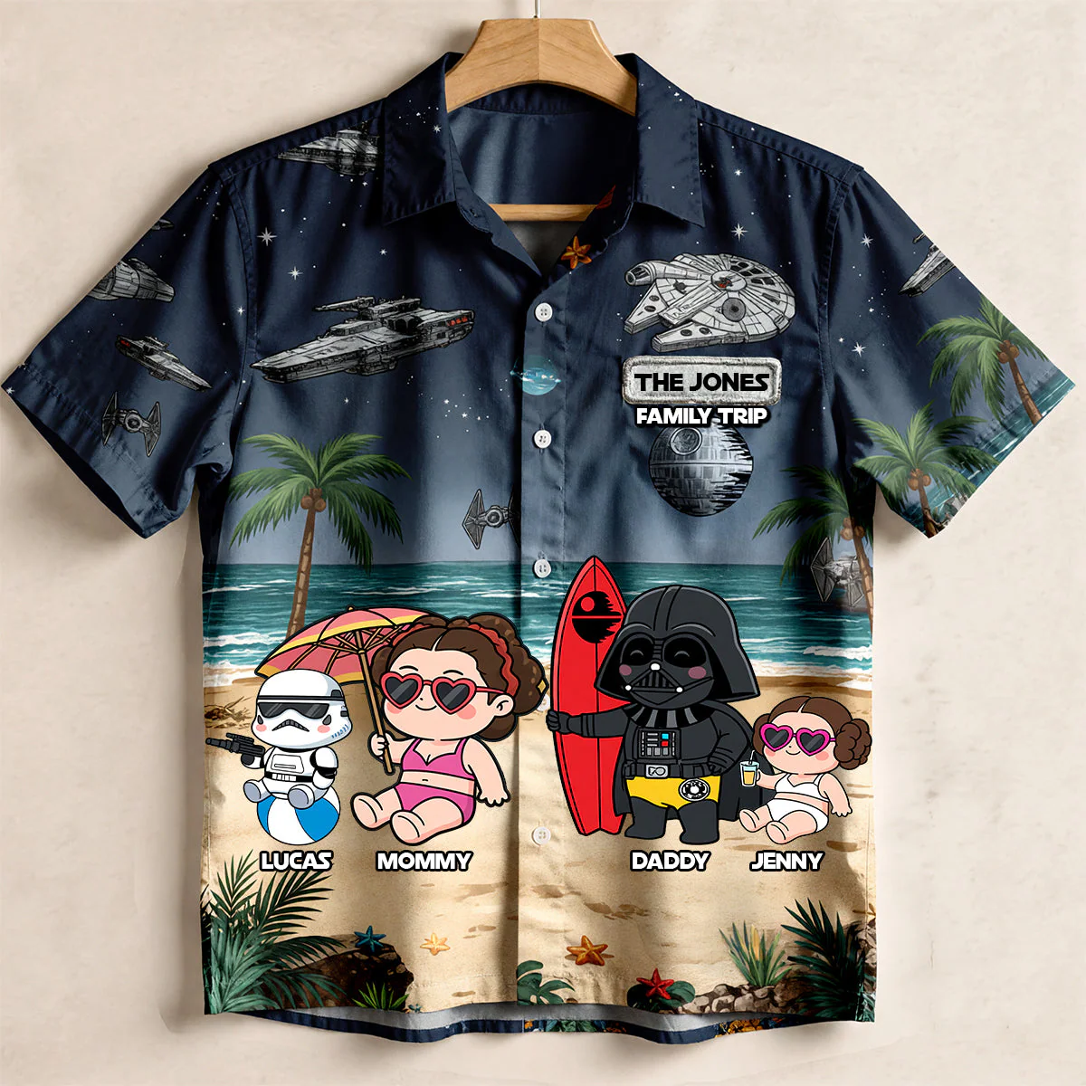 Stwa Family Summer Vacation - Personalized Hawaiin Shirt - Gift For Family, Travellers - Image 4