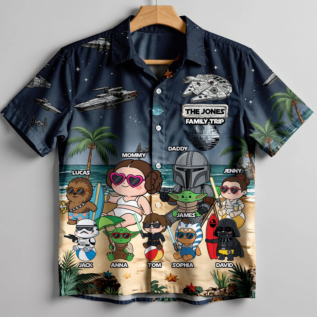 Stwa Family Summer Vacation - Personalized Hawaiin Shirt - Gift For Family, Travellers - Image 5