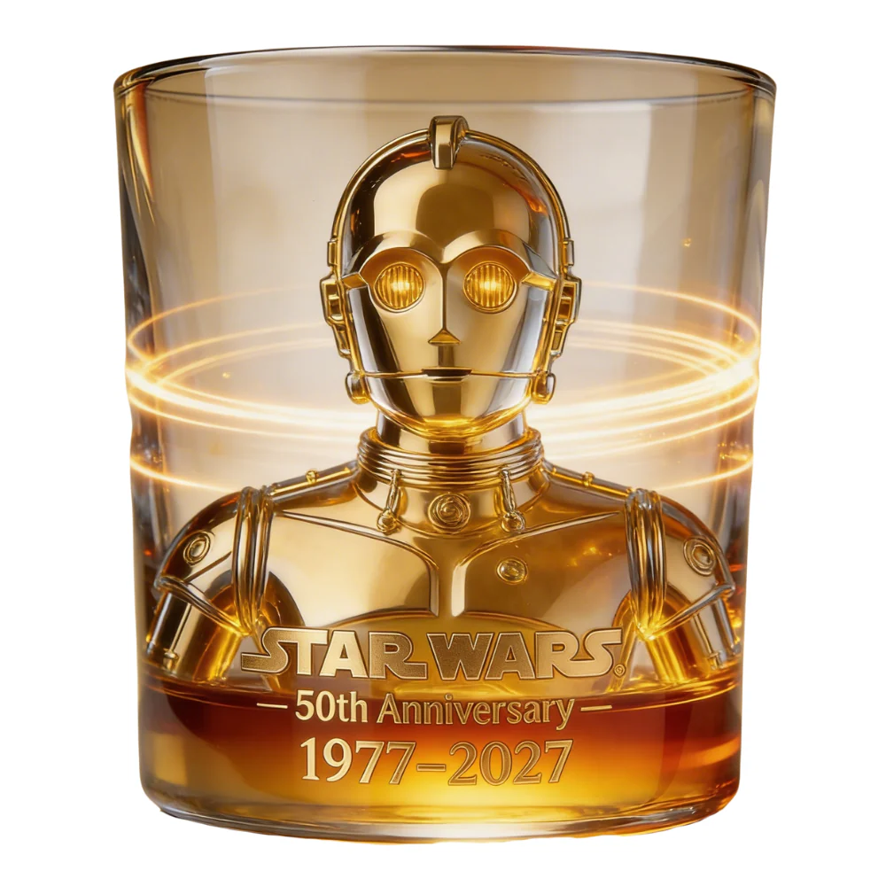Stwa Galaxy Star 50th Anniversary - Personalized Whiskey Glass - Gift For Movie Fans HH01 - Image 10