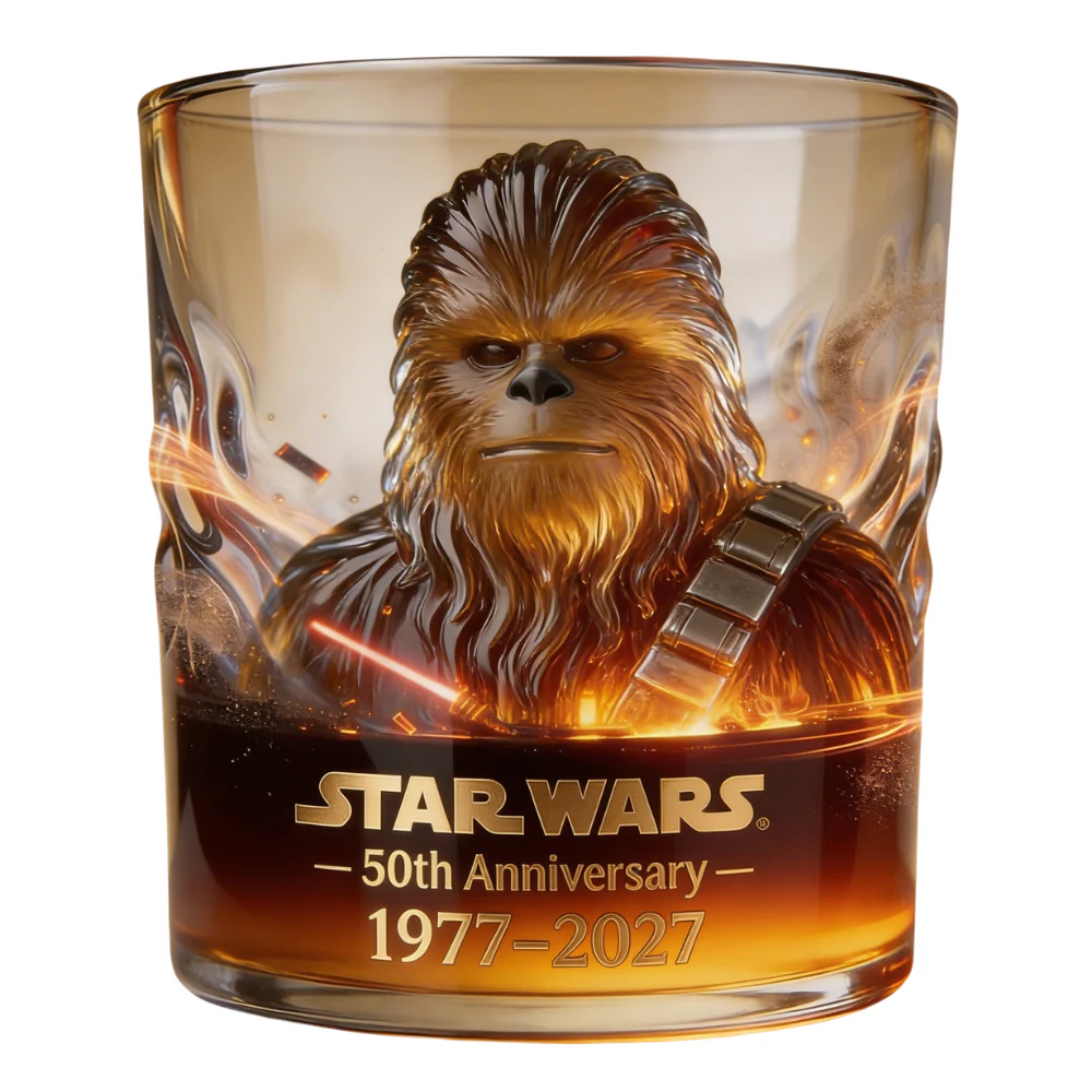 Stwa Galaxy Star 50th Anniversary - Personalized Whiskey Glass - Gift For Movie Fans HH01 - Image 11